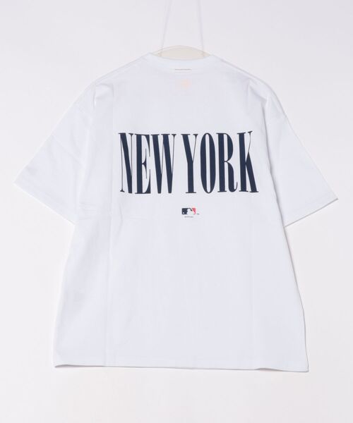 NEW ERA(ニューエラ)の「NEW ERA/ニューエラ 半袖Tシャツ バックプリント ドジャース ヤンキース 14467570/14467571(Tシャツ/カットソー・メンズ・ホワイト/ホワイト系その他2・XL/L/M)」の3枚目の写真