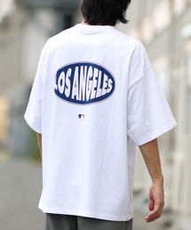 NEW ERA/ニューエラ 半袖Tシャツ バックプリント ドジャース ヤンキース 14467570/14467571