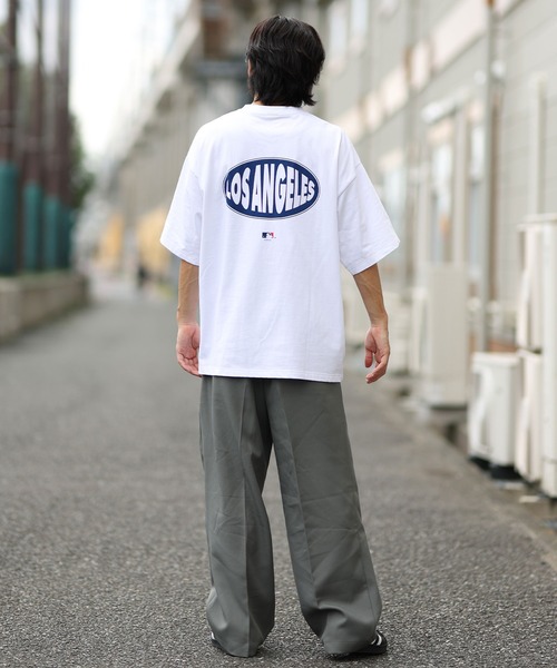 NEW ERA(ニューエラ)の「NEW ERA/ニューエラ 半袖Tシャツ バックプリント ドジャース ヤンキース 14467570/14467571(Tシャツ/カットソー・メンズ・ホワイト/ホワイト系その他2・XL/L/M)」の14枚目の写真