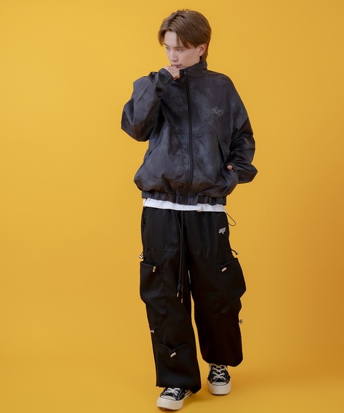 improves（インプローブス）の「コード使い デザイン カーゴパンツ（カーゴパンツ・メンズ・ブラック/ホワイト・LARGE/MEDIUM）」の15枚目の写真