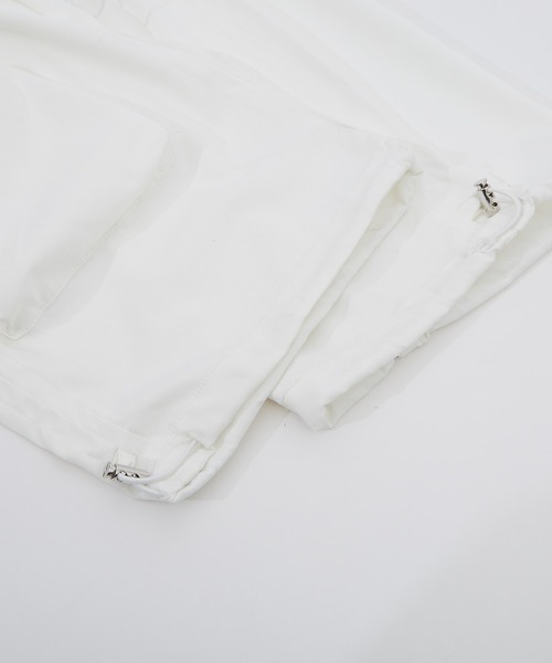 improves（インプローブス）の「コード使い デザイン カーゴパンツ（カーゴパンツ・メンズ・ブラック/ホワイト・LARGE/MEDIUM）」の21枚目の写真