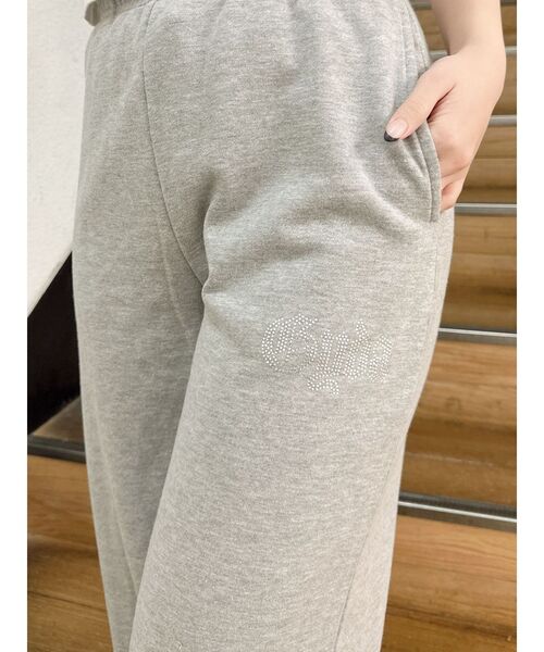 GYDA(ジェイダ)の「GYDA bijouスウェットジョガーパンツ(スウェットパンツ・レディース・グレー/ブラック・FREE)」の20枚目の写真