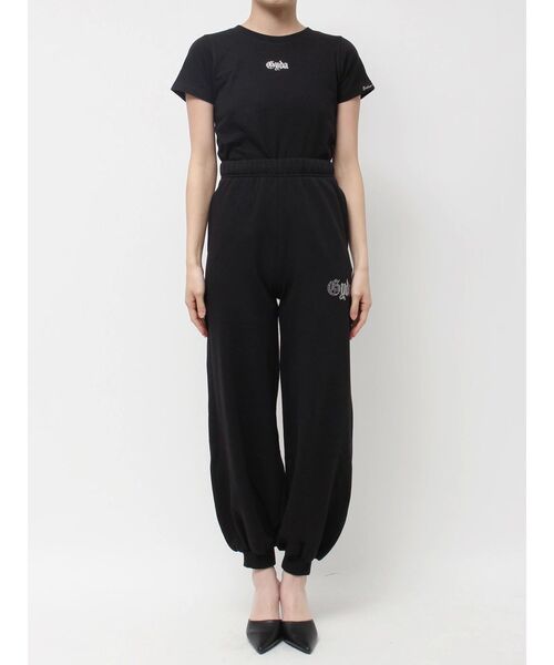 GYDA(ジェイダ)の「GYDA bijouスウェットジョガーパンツ(スウェットパンツ・レディース・グレー/ブラック・FREE)」の16枚目の写真