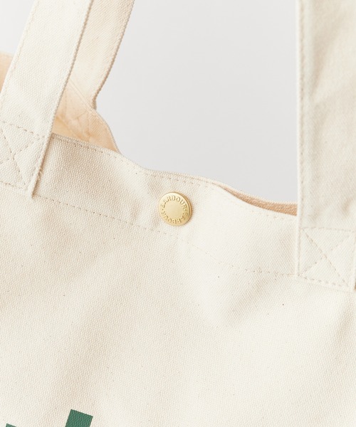 Barbour(バブアー)の「Barbour/バブア― Logo Tote Bag トートバック(トートバッグ・メンズ・グリーン・ONE SIZE)」の7枚目の写真