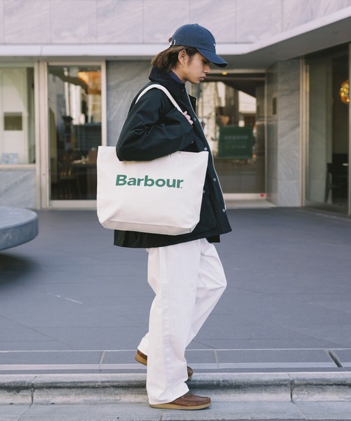Barbour(バブアー)の「Barbour/バブア― Logo Tote Bag トートバック(トートバッグ・メンズ・グリーン・ONE SIZE)」の18枚目の写真