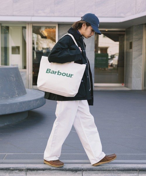 Barbour(バブアー)の「Barbour/バブア― Logo Tote Bag トートバック(トートバッグ・メンズ・グリーン・ONE SIZE)」の19枚目の写真