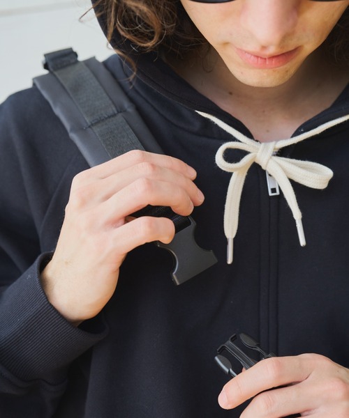 BROKEN BASE(ブロークンベース)の「ナイロンワンショルダーバッグ(ショルダーバッグ・メンズ・ブラック系/ネイビー/グレー系・フリー)」の5枚目の写真