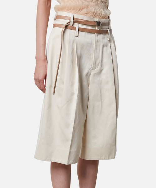 iRENE(アイレネ)の「プレッピーショーツ / Preppy Shorts(その他パンツ・レディース・ブラウン/アイボリー・38/36/34)」の18枚目の写真