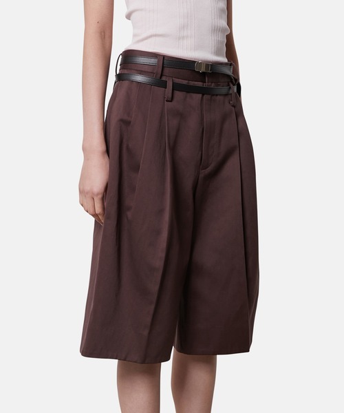 iRENE(アイレネ)の「プレッピーショーツ / Preppy Shorts(その他パンツ・レディース・ブラウン/アイボリー・38/36/34)」の13枚目の写真