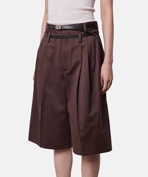 iRENE(アイレネ)の「プレッピーショーツ / Preppy Shorts(その他パンツ・レディース・ブラウン/アイボリー・38/36/34)」の14枚目の写真
