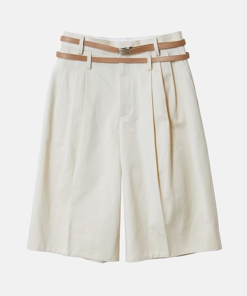 iRENE(アイレネ)の「プレッピーショーツ / Preppy Shorts(その他パンツ・レディース・ブラウン/アイボリー・38/36/34)」の21枚目の写真