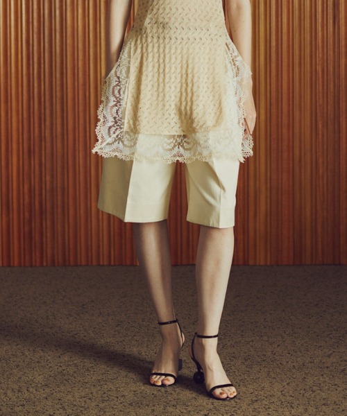 iRENE(アイレネ)の「プレッピーショーツ / Preppy Shorts(その他パンツ・レディース・ブラウン/アイボリー・38/36/34)」の22枚目の写真