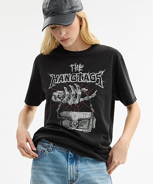 ザ ハングタグ ヘビー メタル Tシャツ・オーガニック コットン ザ ハングタグ ヘビー メタル Tシャツ・オーガニック コットン