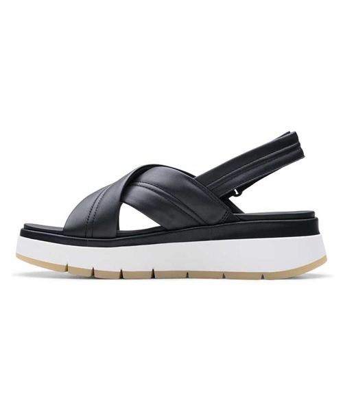 Clarks(クラークス)の「クラークス Tuscan Cross タスカンクロス サンダル(サンダル・レディース・ブラック/クリーム/シルバー/ピンク・55/50/40/35/45/30)」の11枚目の写真
