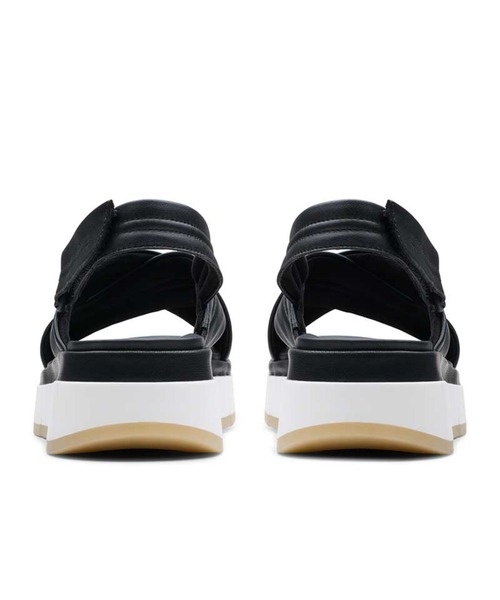 Clarks(クラークス)の「クラークス Tuscan Cross タスカンクロス サンダル(サンダル・レディース・ブラック/クリーム/シルバー/ピンク・55/50/40/35/45/30)」の12枚目の写真