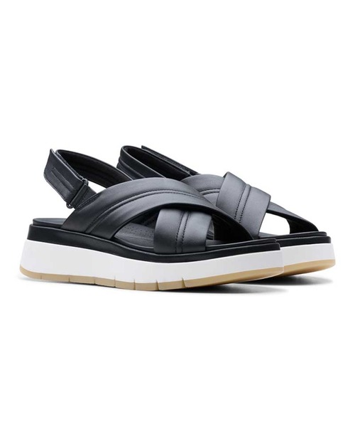 Clarks(クラークス)の「クラークス Tuscan Cross タスカンクロス サンダル(サンダル・レディース・ブラック/クリーム/シルバー/ピンク・55/50/40/35/45/30)」の10枚目の写真