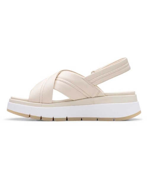 Clarks(クラークス)の「クラークス Tuscan Cross タスカンクロス サンダル(サンダル・レディース・ブラック/クリーム/シルバー/ピンク・55/50/40/35/45/30)」の16枚目の写真