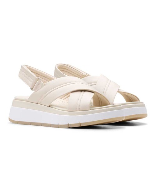 Clarks(クラークス)の「クラークス Tuscan Cross タスカンクロス サンダル(サンダル・レディース・ブラック/クリーム/シルバー/ピンク・55/50/40/35/45/30)」の15枚目の写真