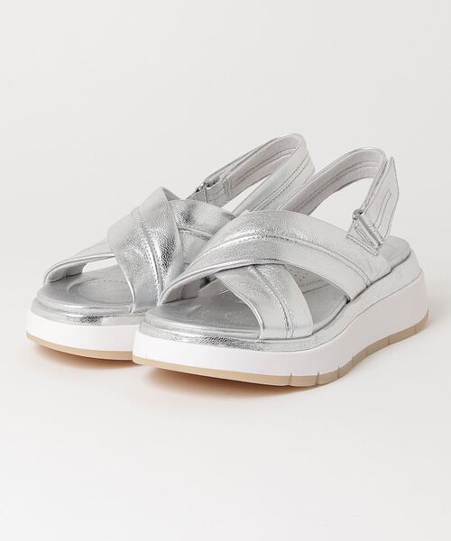 Clarks(クラークス)の「クラークス Tuscan Cross タスカンクロス サンダル(サンダル・レディース・ブラック/クリーム/シルバー/ピンク・55/50/40/35/45/30)」の21枚目の写真