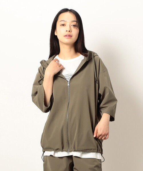 Purple&Yellow(パープルアンドイエロー)の「ナイロンストレッチパーカ(パーカー・メンズ・ブラック/キャメル・X-LARGE/LARGE/MEDIUM/SMALL)」の18枚目の写真