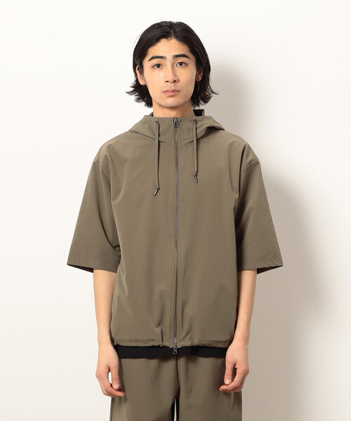 Purple&Yellow(パープルアンドイエロー)の「ナイロンストレッチパーカ(パーカー・メンズ・ブラック/キャメル・X-LARGE/LARGE/MEDIUM/SMALL)」の19枚目の写真
