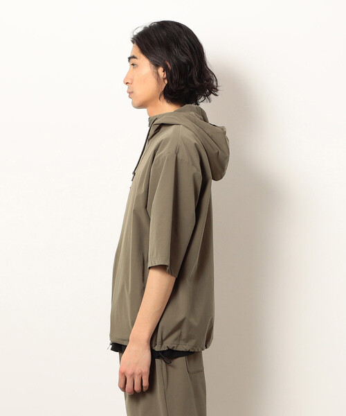 Purple&Yellow(パープルアンドイエロー)の「ナイロンストレッチパーカ(パーカー・メンズ・ブラック/キャメル・X-LARGE/LARGE/MEDIUM/SMALL)」の20枚目の写真