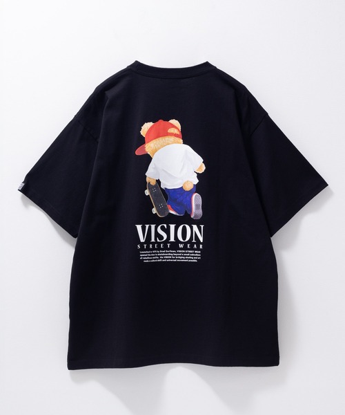 VISION STREET WEAR（ヴィジョンストリートウェア）の「【VISION STREET WEAR / ヴィジョンストリートウェア】 ベアーTシャツ（Tシャツ/カットソー・メンズ・ブラック/ホワイト/ダークグリーン・L/XL/M）」の11枚目の写真