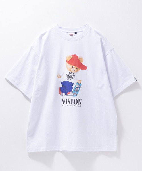 VISION STREET WEAR（ヴィジョンストリートウェア）の「【VISION STREET WEAR / ヴィジョンストリートウェア】 ベアーTシャツ（Tシャツ/カットソー・メンズ・ブラック/ホワイト/ダークグリーン・L/XL/M）」の14枚目の写真