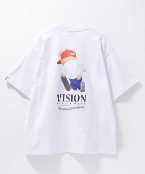 VISION STREET WEAR（ヴィジョンストリートウェア）の「【VISION STREET WEAR / ヴィジョンストリートウェア】 ベアーTシャツ（Tシャツ/カットソー・メンズ・ブラック/ホワイト/ダークグリーン・L/XL/M）」の13枚目の写真