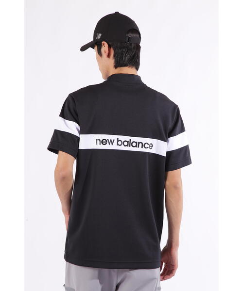 New Balance Golf(ニューバランスゴルフ)の「【new balance golf】配色ラインロゴ 半袖 モックネック プルオーバー (MENS)(Tシャツ/カットソー・メンズ・グレー系その他3/ブラック/ホワイト・MEDIUM/LARGE/XX-LARGE/X-LARGE/SMALL)」の4枚目の写真