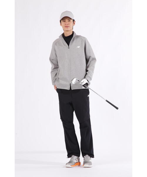 New Balance Golf(ニューバランスゴルフ)の「【new balance golf】配色ラインロゴ 半袖 モックネック プルオーバー (MENS)(Tシャツ/カットソー・メンズ・グレー系その他3/ブラック/ホワイト・MEDIUM/LARGE/XX-LARGE/X-LARGE/SMALL)」の7枚目の写真