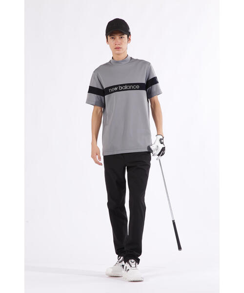 New Balance Golf(ニューバランスゴルフ)の「【new balance golf】配色ラインロゴ 半袖 モックネック プルオーバー (MENS)(Tシャツ/カットソー・メンズ・グレー系その他3/ブラック/ホワイト・MEDIUM/LARGE/XX-LARGE/X-LARGE/SMALL)」の11枚目の写真