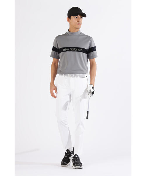 New Balance Golf(ニューバランスゴルフ)の「【new balance golf】配色ラインロゴ 半袖 モックネック プルオーバー (MENS)(Tシャツ/カットソー・メンズ・グレー系その他3/ブラック/ホワイト・MEDIUM/LARGE/XX-LARGE/X-LARGE/SMALL)」の13枚目の写真