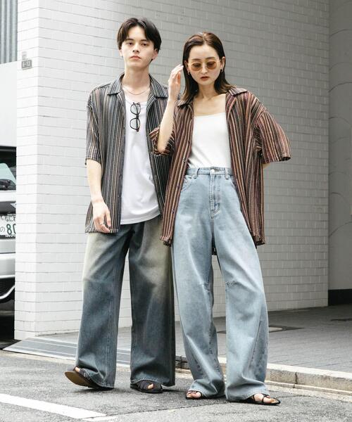 セール】『ユニセックス』アソートレースオープンカラーショート