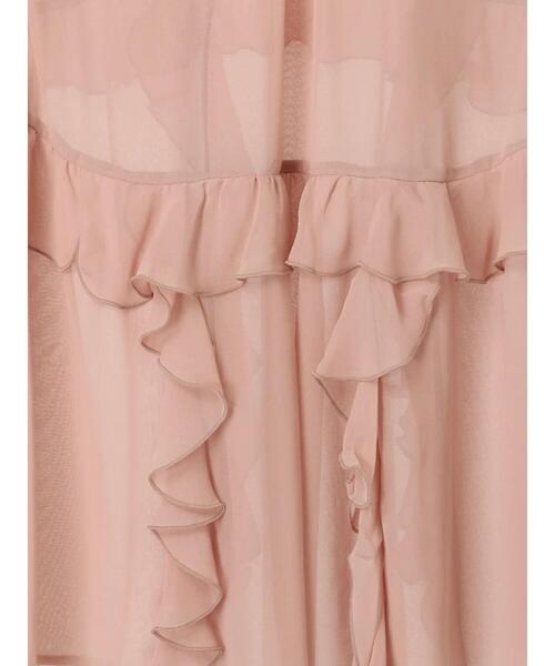 Te chichi(テチチ)の「ラッフルフリルシアーチュニック《2025spring catalog item》(チュニック・レディース・チャコールグレー/ピンク・F)」の22枚目の写真