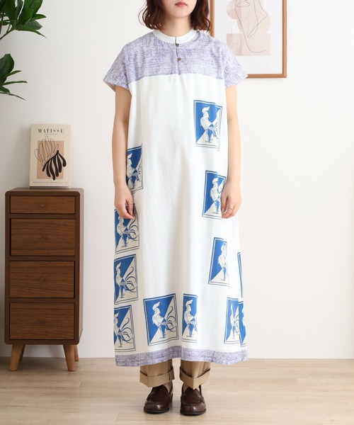 KILKI(キルキー)の「kilki コック柄ノースリーブワンピース(ワンピース・メンズ・ブラック系その他/ホワイト系その他・F)」の9枚目の写真