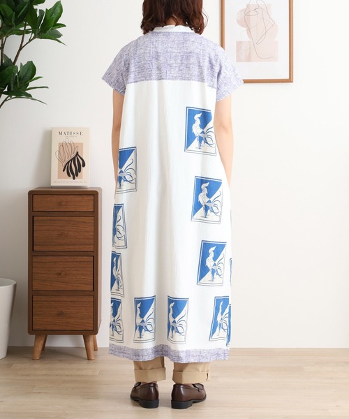 KILKI(キルキー)の「kilki コック柄ノースリーブワンピース(ワンピース・メンズ・ブラック系その他/ホワイト系その他・F)」の11枚目の写真