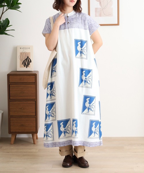 KILKI(キルキー)の「kilki コック柄ノースリーブワンピース(ワンピース・メンズ・ブラック系その他/ホワイト系その他・F)」の3枚目の写真