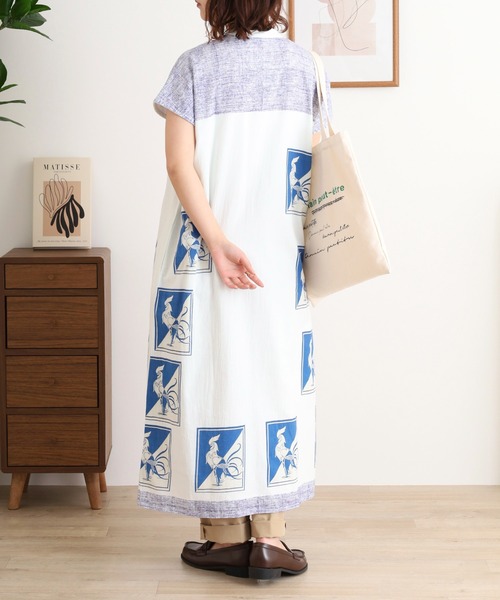 KILKI(キルキー)の「kilki コック柄ノースリーブワンピース(ワンピース・メンズ・ブラック系その他/ホワイト系その他・F)」の5枚目の写真