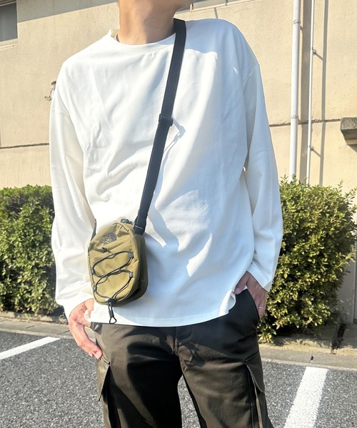 THE NORTH FACE(ザノースフェイス)の「THE NORTH FACE(ザ・ノースフェイス) ミニショルダーバッグ クロスバッグ BOREALIS CROSS BAG S(ショルダーバッグ・メンズ・ブラック/ライトベージュ/ダークオリーブ・FREE)」の14枚目の写真