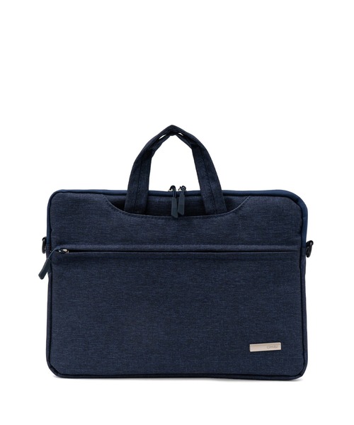 VitaFelice（ヴィータフェリーチェ）の「ナイロン2wayPCバッグ【13インチ】高密度ナイロン ノートパソコン ケース  パソコンバッグ 耐衝撃 キャリーバー 通勤バッグ（ビジネスバッグ・メンズ・ブラック/ライトグレー/ネイビー/グレー・FREE）」の20枚目の写真