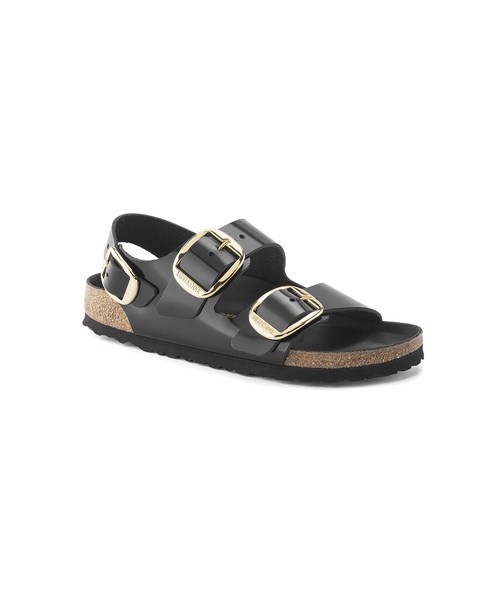 BIRKENSTOCK（ビルケンシュトック）の「【BIRKENSTOCK/ビルケンシュトック】MILANO BB LENA HS HEX：サンダル（サンダル・レディース・ブラック・36/37/38/39）」の2枚目の写真