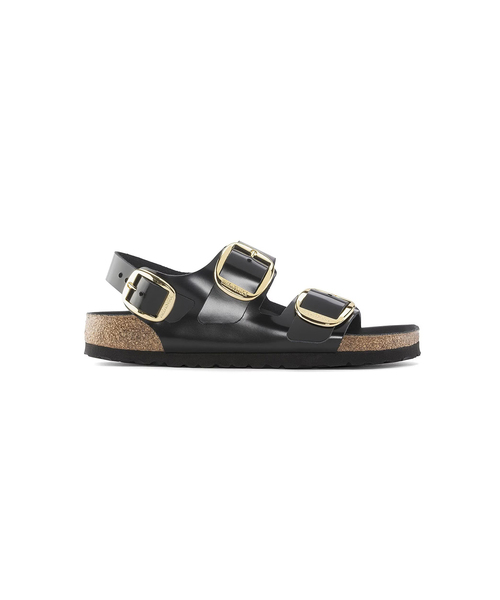 BIRKENSTOCK（ビルケンシュトック）の「【BIRKENSTOCK/ビルケンシュトック】MILANO BB LENA HS HEX：サンダル（サンダル・レディース・ブラック・36/37/38/39）」の3枚目の写真
