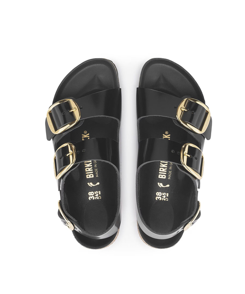 BIRKENSTOCK（ビルケンシュトック）の「【BIRKENSTOCK/ビルケンシュトック】MILANO BB LENA HS HEX：サンダル（サンダル・レディース・ブラック・36/37/38/39）」の4枚目の写真