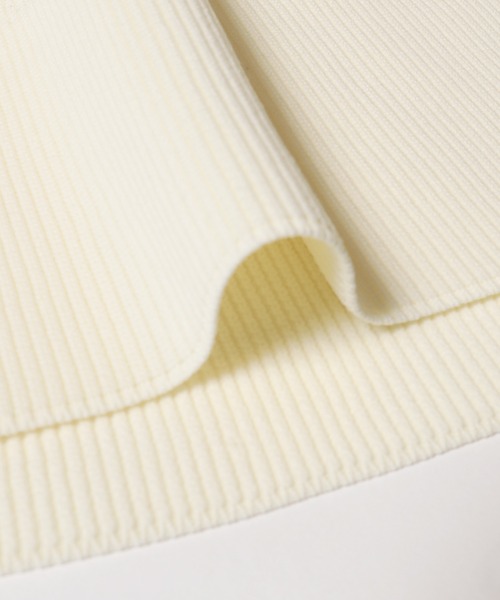 coca(coca)(コカ)の「ポリエステルウーリーフレアニット(ニット/セーター・レディース・チャコール/アイボリー・M/L)」の17枚目の写真