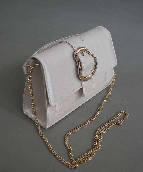 et.UNiVER(エトユニベール)の「Irregular motif bag(ハンドバッグ・レディース・ベージュ/チャコール/ブラック・FREE)」の7枚目の写真