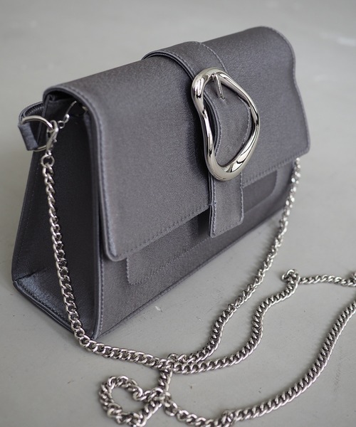 et.UNiVER(エトユニベール)の「Irregular motif bag(ハンドバッグ・レディース・ベージュ/チャコール/ブラック・FREE)」の8枚目の写真