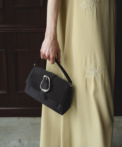 et.UNiVER(エトユニベール)の「Irregular motif bag(ハンドバッグ・レディース・ベージュ/チャコール/ブラック・FREE)」の11枚目の写真
