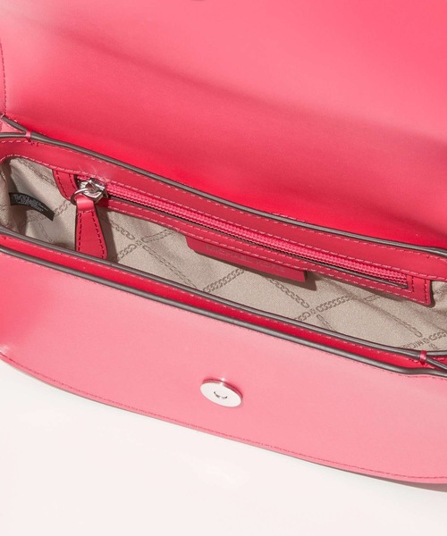 MICHAEL KORS(マイケルコース)の「MICHAEL KORS Mila Medium Leather Messenger Bag マイケルコース ミリア ミディアム レザーメッセンジャーバッグ(ショルダーバッグ・レディース・ピンク系その他2・FREE)」の8枚目の写真