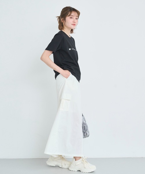 attiree（アティレー）の「カーゴスカート（スカート・レディース・ホワイト/ベージュ/ダークグレー・MEDIUM/LARGE）」の19枚目の写真